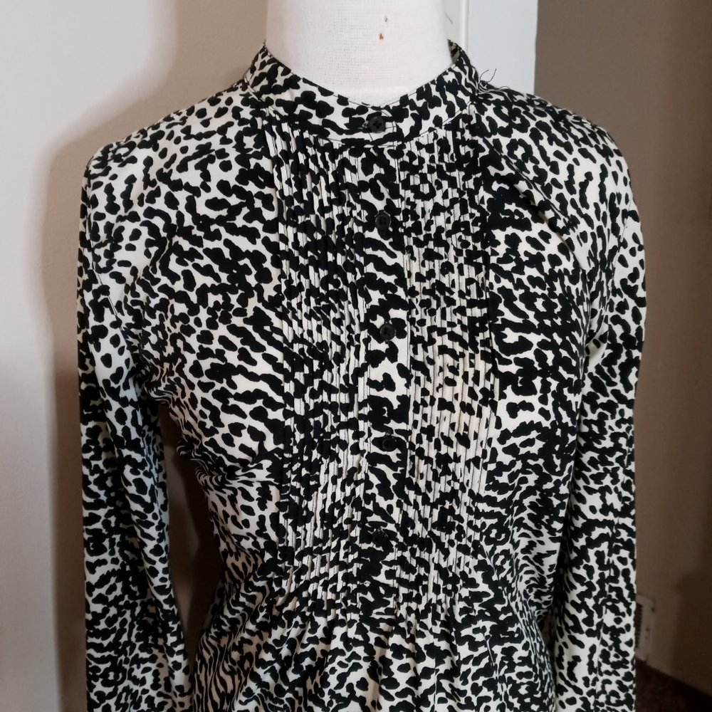 Animal Print Blouse